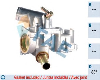 FIAT 91105182 Thermostat, coolant